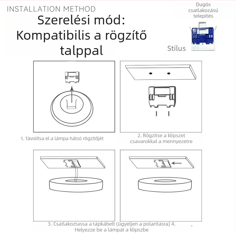 Ultra vékony kör alakú LED mennyezeti lámpa erkélyhez és folyosóhoz, belső és kültéri használatra, rovarálló, vízálló és porálló, rendkívül fényes