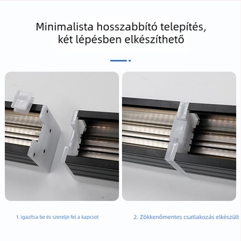 LED ötoldalas világító csík, alumínium ház, méret 1200x70x75 mm, irodák, tárgyalótermek, edzőtermek és bevásárlóközpontok számára