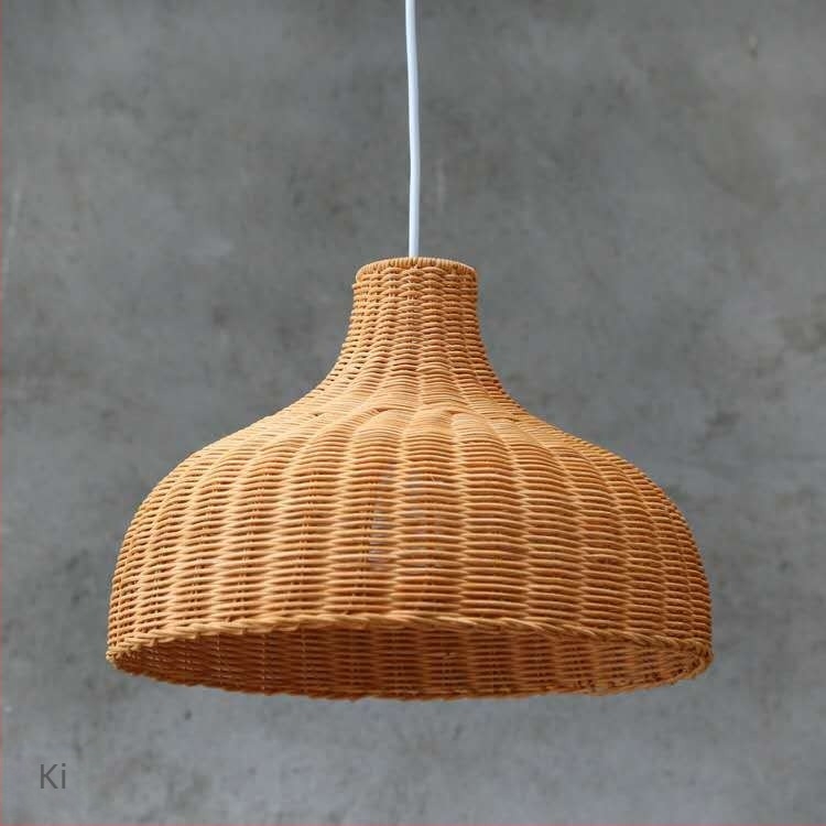 Rattan fonott függőlámpa japán pastoral stílusban éttermeknek, teázóknak és szállásoknak
