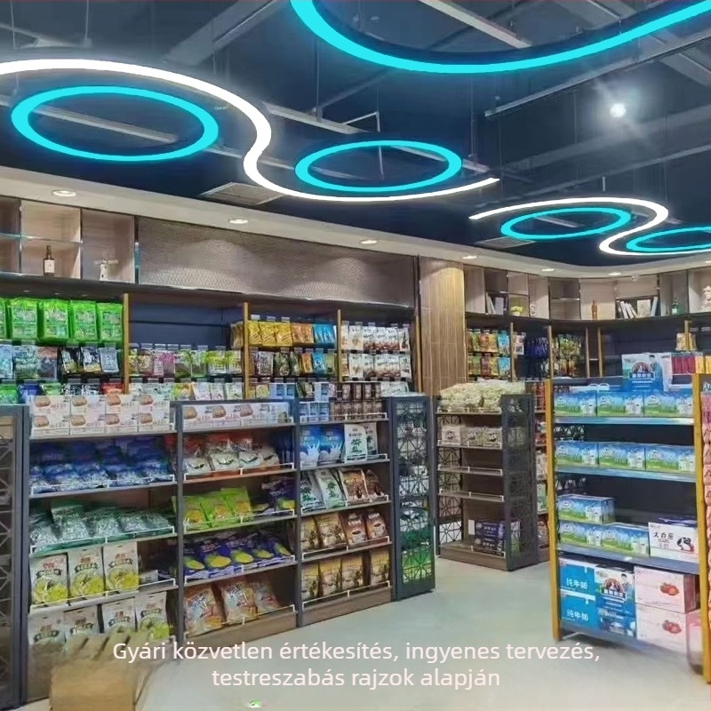 Kör alakú LED gyűrűs csillár irodába, tárgyalóba, edzőterembe és üzletek számára