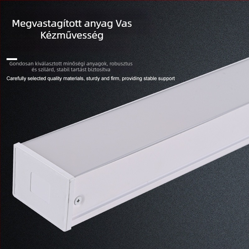 LED lineáris függőlámpa irodák és tantermek számára, magas fényerő, árnyékmentes