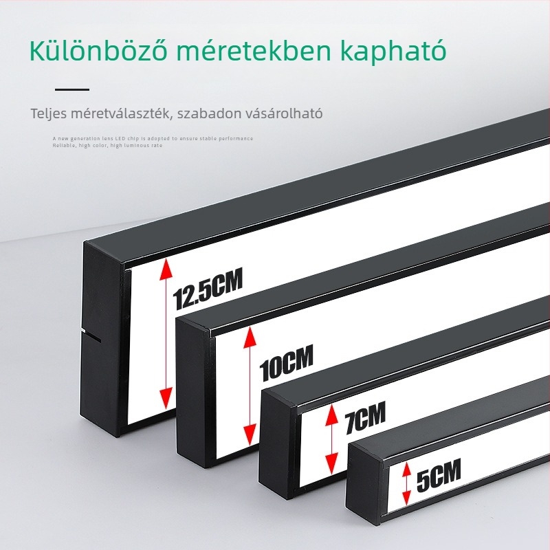 LED négyszögletes lineáris lámpa függő kivitelben és rácsos dizájnnal – irodának, táncteremnek és kiskereskedelmi területre