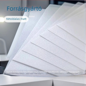 Antibakteriális LED síkpaneles tisztító lámpa matt diffúziós lemezzel