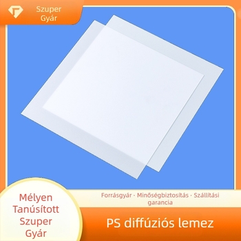 Antibakteriális LED síkpaneles tisztító lámpa matt diffúziós lemezzel