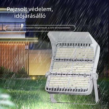 Kültéri LED reflektor, vízálló, nagy teljesítményű, stadion- és térvilágítás, moduláris lámpatest magas oszlopokra