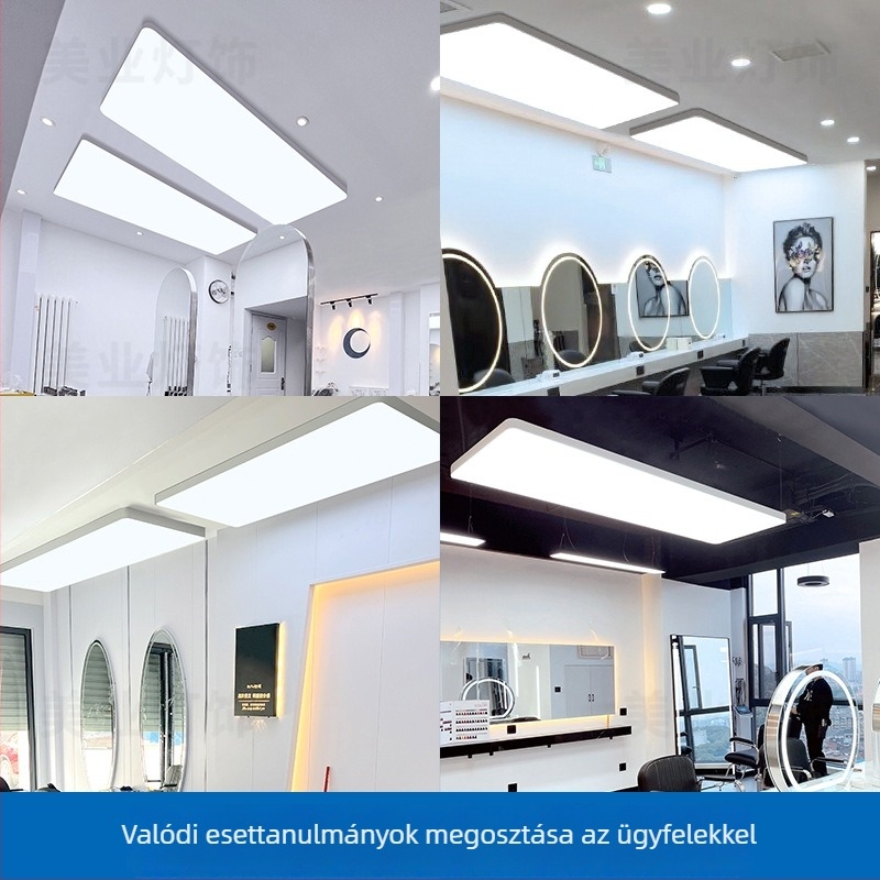 Árnyékmentes fodrászati lámpa – mennyezeti LED lámpa, 120 LED, 8000 lm, 6000K