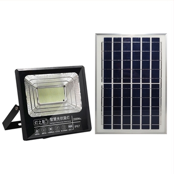 Kerti és kültéri LED napelemes reflektor, IP67, távirányító, 24 V