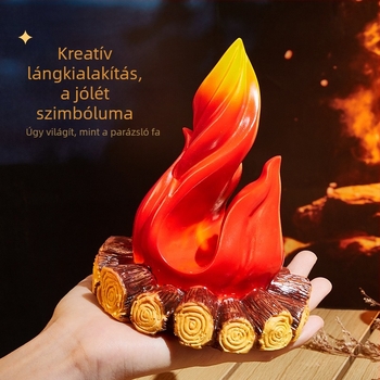 Akril LED éjszakai fény, csillagos ég mintázattal, ambient világítás