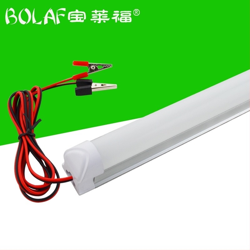 LED integrált csőlámpa tartóval – T5/T8, 12V alacsony feszültség