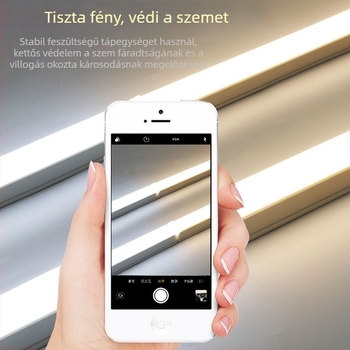 LED T5 cső, négyzet alakú, teljes műanyag, T8 integrált lámpa otthoni használatra