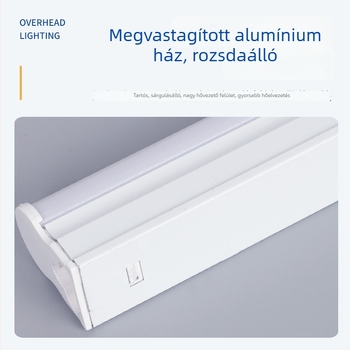 T5 LED integrált alumínium-plasztik cső tartóval nappali világításhoz