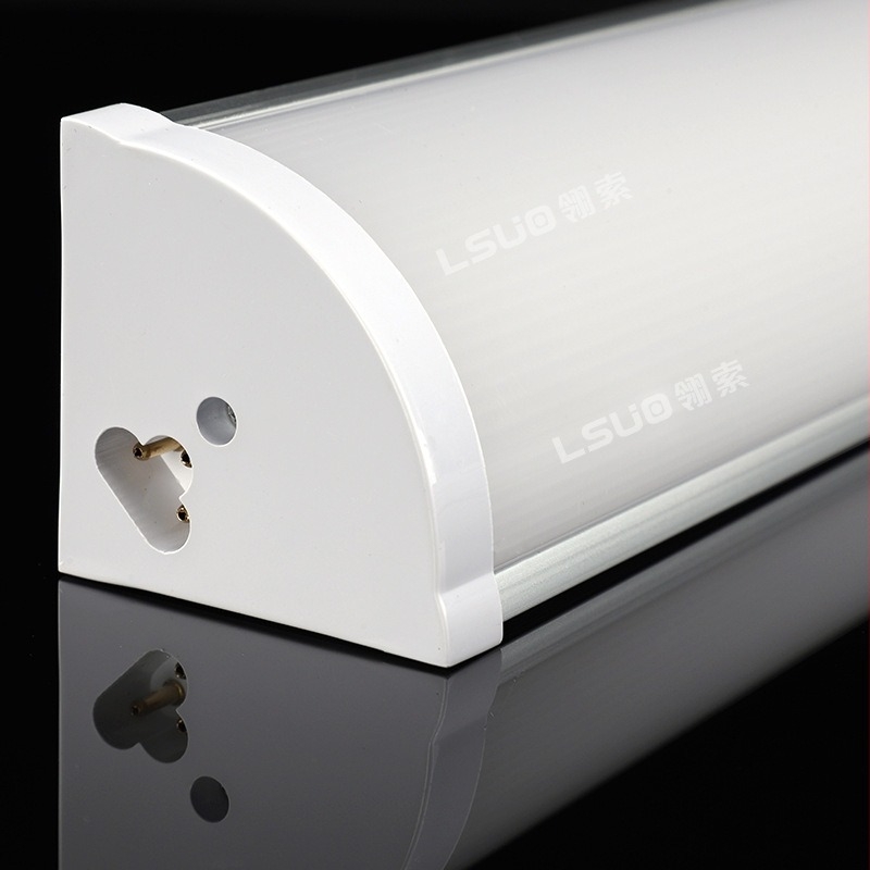 LED 90°-os szögű cső, falra szerelhető, nagy fényerő, integrált háromszög dizájn, hossz 1,2 m
