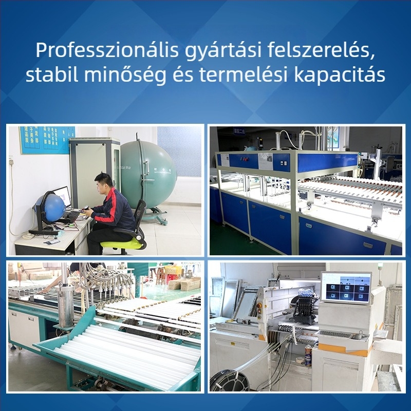 T8 LED cső, kettős végű tápegység, 0,6 m hosszú, OEM feldolgozás és magáncímkézés