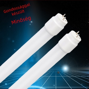 T8 LED üvegcső, 20W, nappali LED fény, szétválasztható T8 cső tartóval