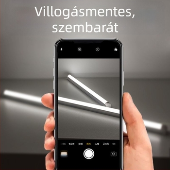 LED T5 integrált cső, négyzet alakú PVC, 1,2 m hosszú, szuper fényes nappali fény