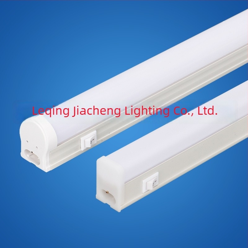 Műanyag LED lámpa szekrényhez kapcsolóval, 18W, 1,2 m, integrált T5 LED cső