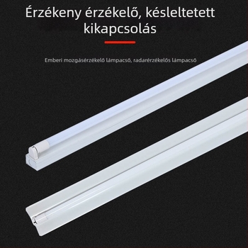Beépített LED cső T5/T8, szétválasztott készlet, teljes készlet, nagy fényerő, energiahatékony, egy- vagy kettőcsöves