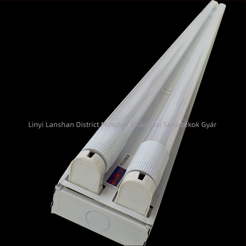 LED T8 lámpatartó fluoreszcens lámpákhoz, LED kettős vagy egycsöves, vészvilágítás, nappali fényerő