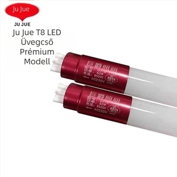 Jujue LED T8 energiatakarékos hosszú fénycső, két végén történő táplálás, 1,2 m, 50 W, nagy fényerő