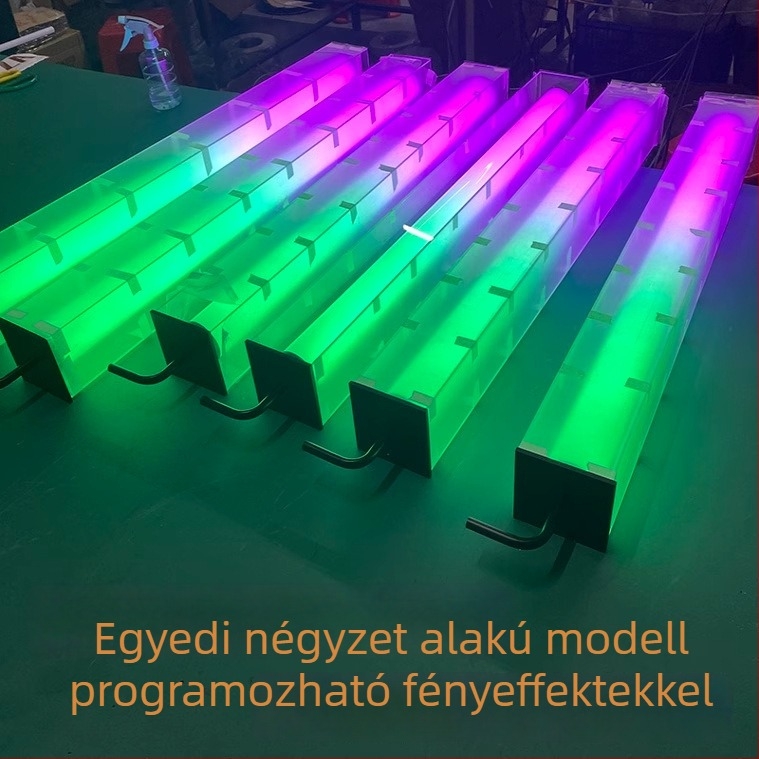 360° LED akril fénydoboz reklámhoz — négyszögletes, hengeres és kerek