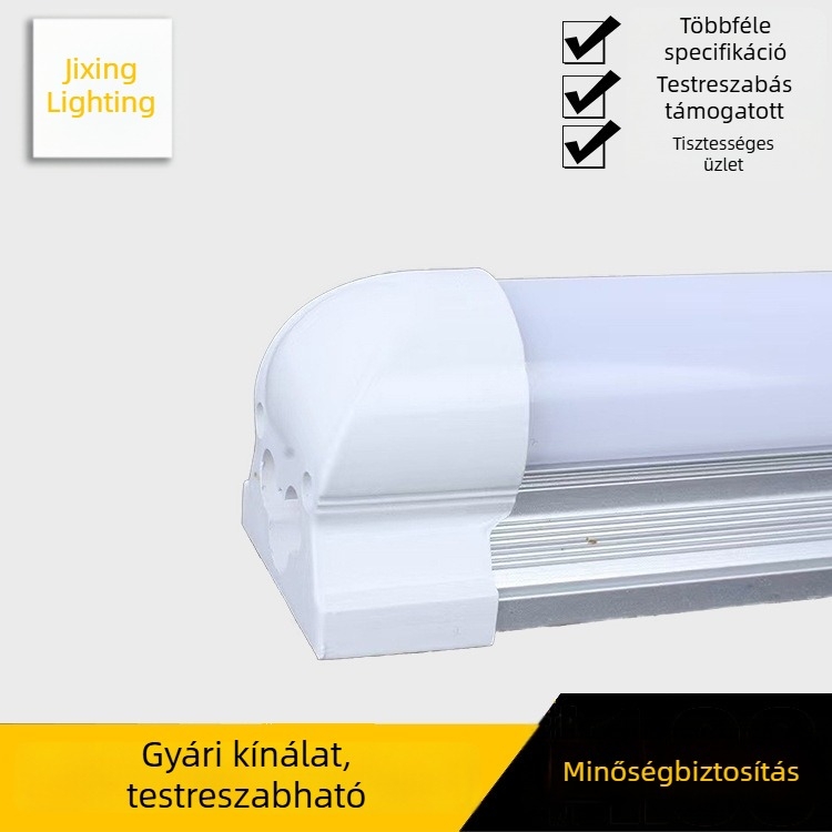 LED cső 1,2 m, alumínium-plasztikus, 18W, por- és vízálló, robbanásbiztos, 220V, fényerő-szabályozható