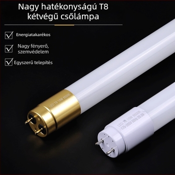 T8 üveg LED cső, 1.2 m, 18 W, G13 foglalat, 220 V, 1500 lm, CRI 75, 180° sugárzás