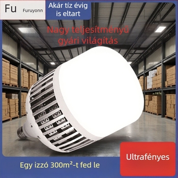 LED-izzó E27-es foglalattal otthonra és műhelybe, energiatakarékos, rendkívül fényes, nagy teljesítményű világítás W5W