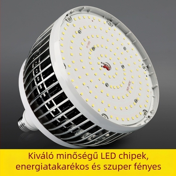 LED-izzó E27-es foglalattal otthonra és műhelybe, energiatakarékos, rendkívül fényes, nagy teljesítményű világítás W5W