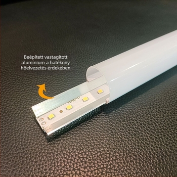 LED T8 vízálló LED-lámpa IP65 Tri-Proof, 1.2 m, 18W, műhelyhez, hűtőtároláshoz és kültéri reklámvilágításhoz