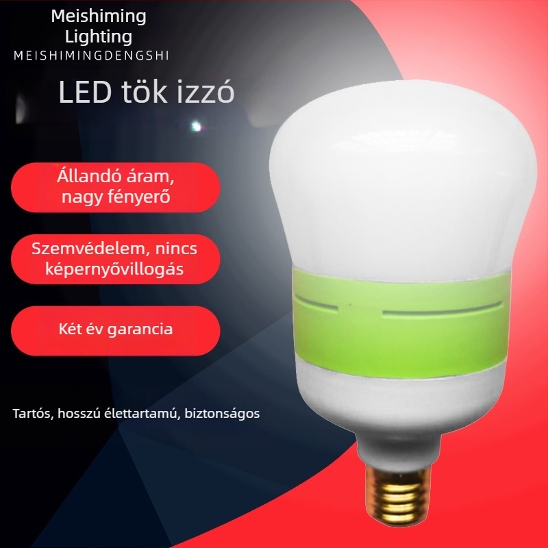 LED Gourd Bubble otthoni lámpa, E27 arany aljzat, 5000 lm, 270° fénysugár, CRI 90, energiatakarékos