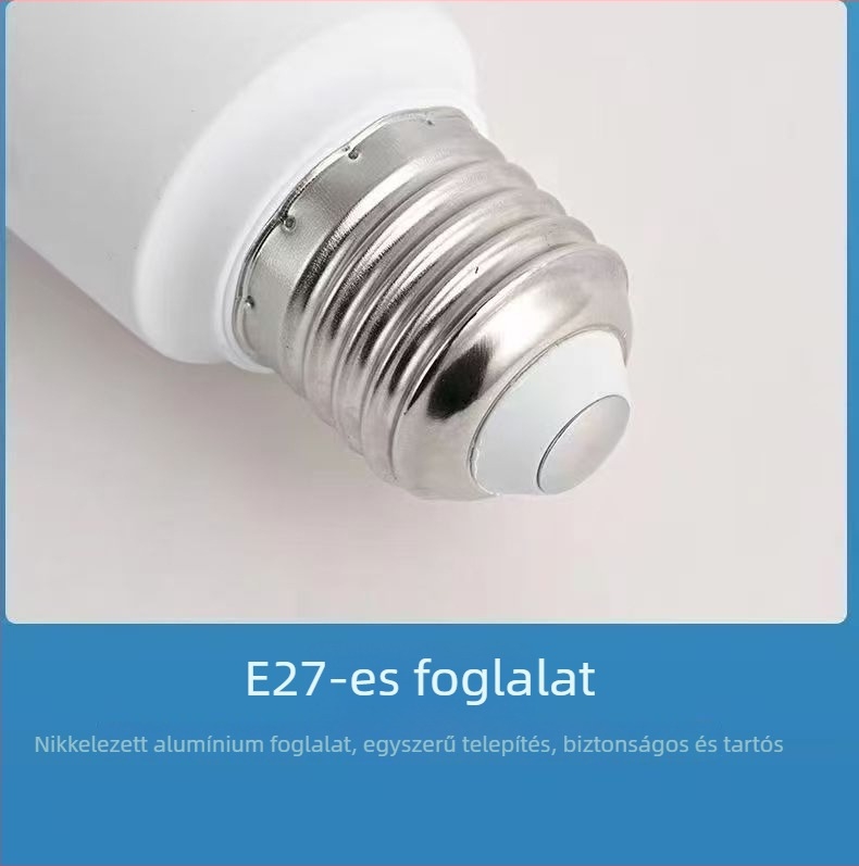 LED lámpa E27-hez, nagy fényerő, energiatakarékos, otthoni használatra, nappali és hálószoba, asztali lámpa világítás