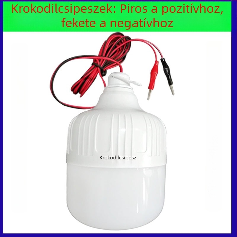 LED alacsony feszültségű izzó 12–85V rendszerekhez, 12V/DC/AC, jármű világítás