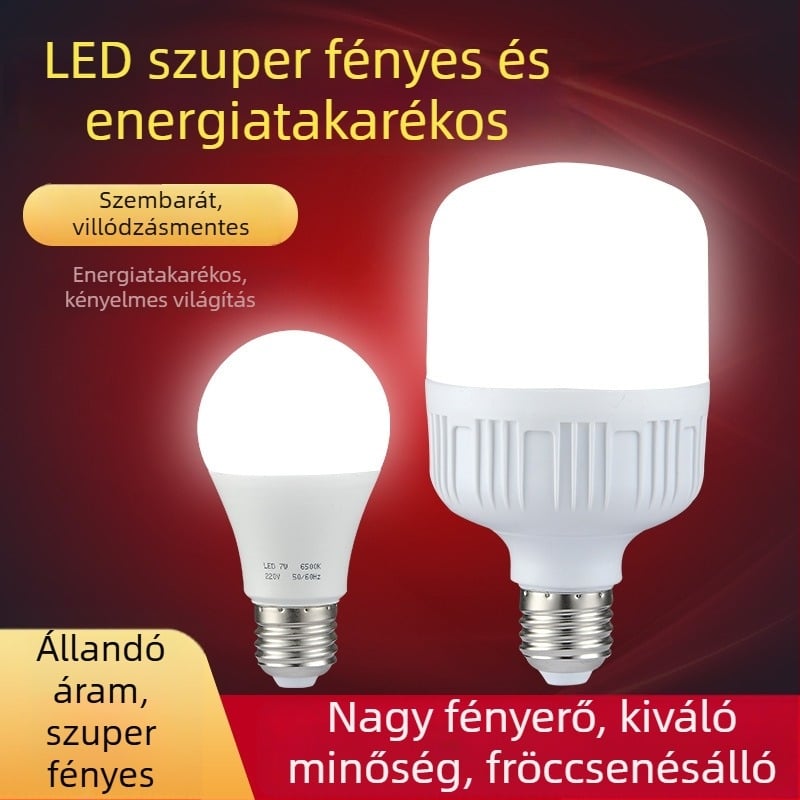 LED égő E27 és B22 foglalattal – nagy teljesítményű LED lámpa, 230 lm, IP66 védelem