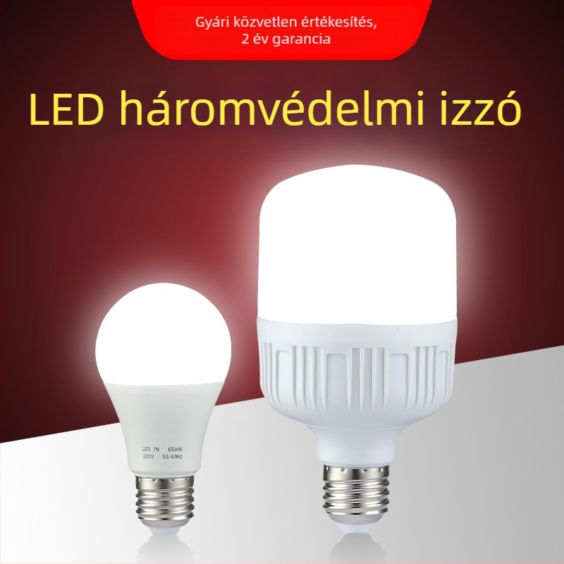 LED égő E27 és B22 foglalattal – nagy teljesítményű LED lámpa, 230 lm, IP66 védelem