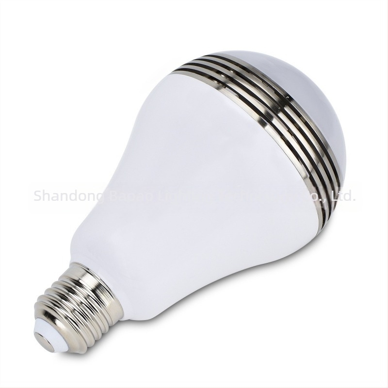 Bluetooth LED lámpa zenei ritmussal, okostelefonos vezérléssel, fényerő és színállítás