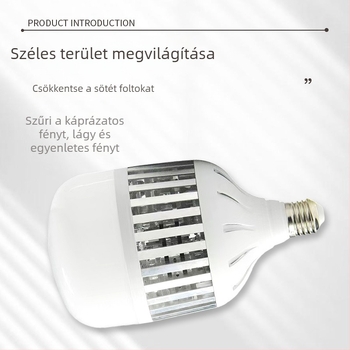 LED nagy teljesítményű E27-es izzó műhelyhez, gyárhoz és otthonhoz — ultra fényes, energiatakarékos