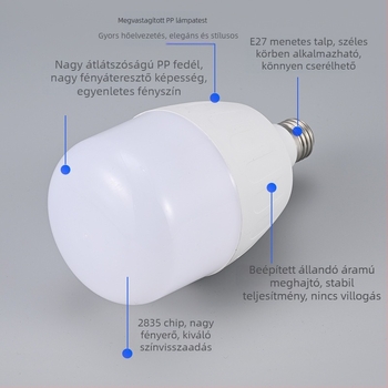 Beike LED izzó E27, 130 lm, 120° fényvetület, 220V, CRI 70-80, nem dimmelhető, élettartam 5000 h, otthoni világítás