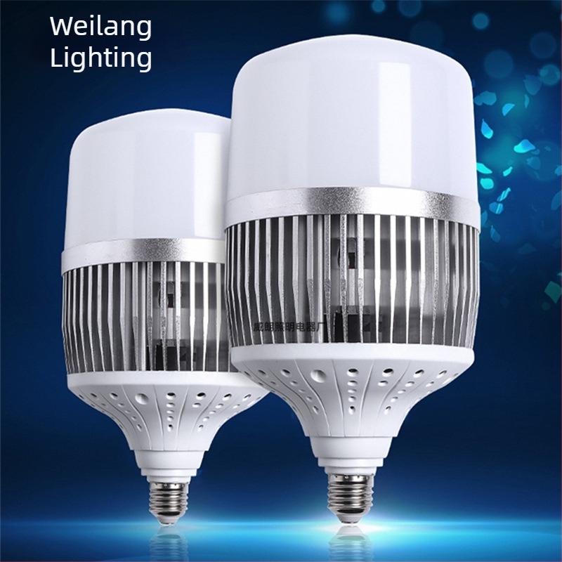 LED E27 nagy teljesítményű ipari LED-lámpa 50W, alumínium házban a műhelyek és raktárak világításához