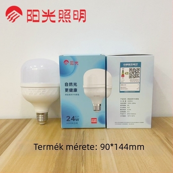 Sunlight LED izzó, E27 foglalat, energiatakarékos beltéri világítás, rendkívül fényes fényforrás, nagy teljesítmény