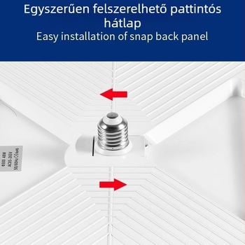 LED kristály gömblámpa E27-es csavaros bázissal, balkonyra, hálószobába, nappaliba és dolgozószobába, háromszínű fényváltás