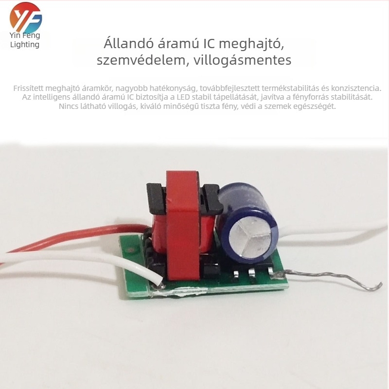Műanyag gömb LED lámpa, nagy fényerő, nagy teljesítmény, energiatakarékos