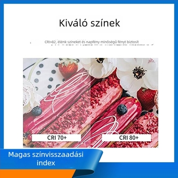 E14 LED-izzó, rendkívül világos, mini csavaros foglalat, 6W, melegfehér fény, 220V, otthoni használatra