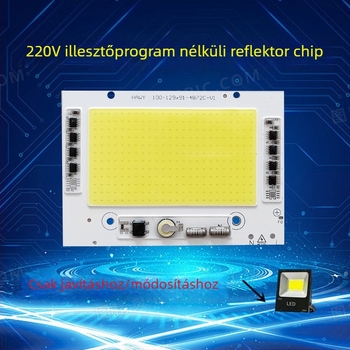 220V-os LED fényforrás driver nélküli felújításhoz és rekonstrukcióhoz, 100W-os floodlight ipari és bányászati alkalmazásokhoz