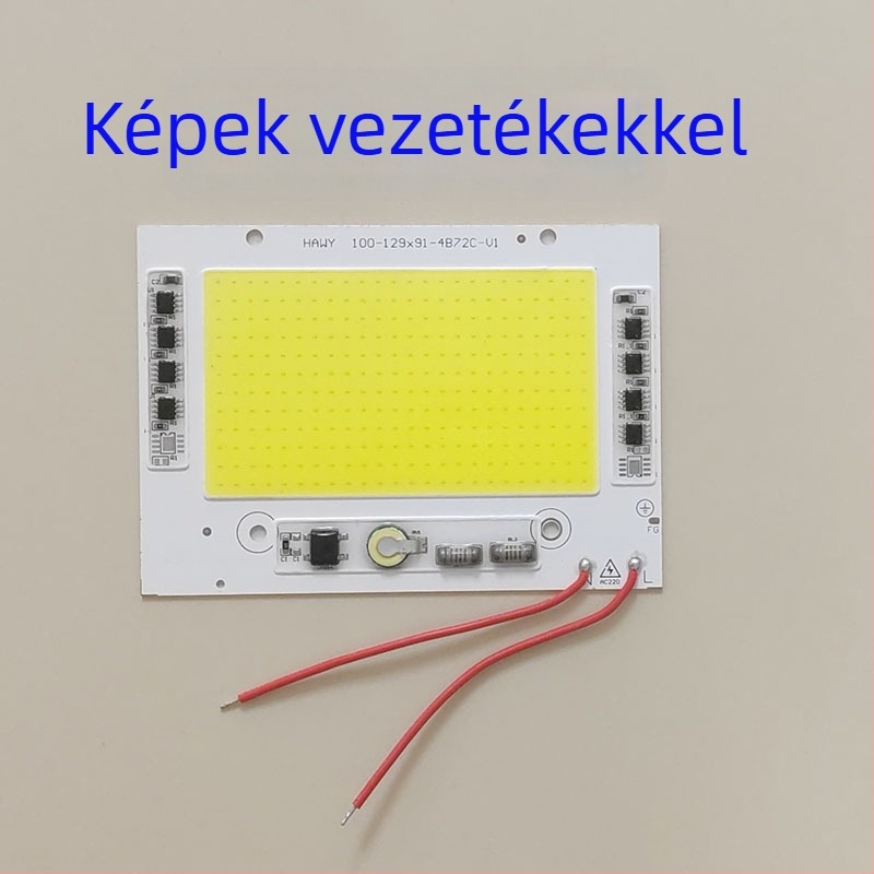 220V-os LED fényforrás driver nélküli felújításhoz és rekonstrukcióhoz, 100W-os floodlight ipari és bányászati alkalmazásokhoz