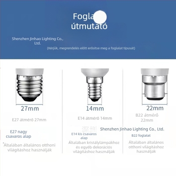 LED lámpa B22 bajonett alap, A60, 10–15W, 220V, otthoni világítás
