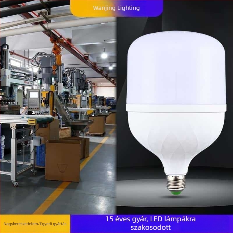 LED energiatakarékos izzó, B22-es foglalat, 180° fényhatás, IP65, 80 lm, CRI 70-80, élettartam 5000 h, ház alumínium-plasztik, 220V