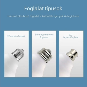 Shilin Lighting LED izzó E27, energiatakarékos, villogásmentes, nagy fényerő, ipari használatra