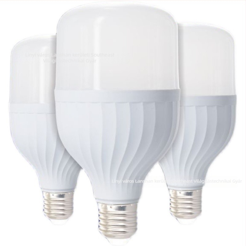 Shilin Lighting LED izzó E27, energiatakarékos, villogásmentes, nagy fényerő, ipari használatra