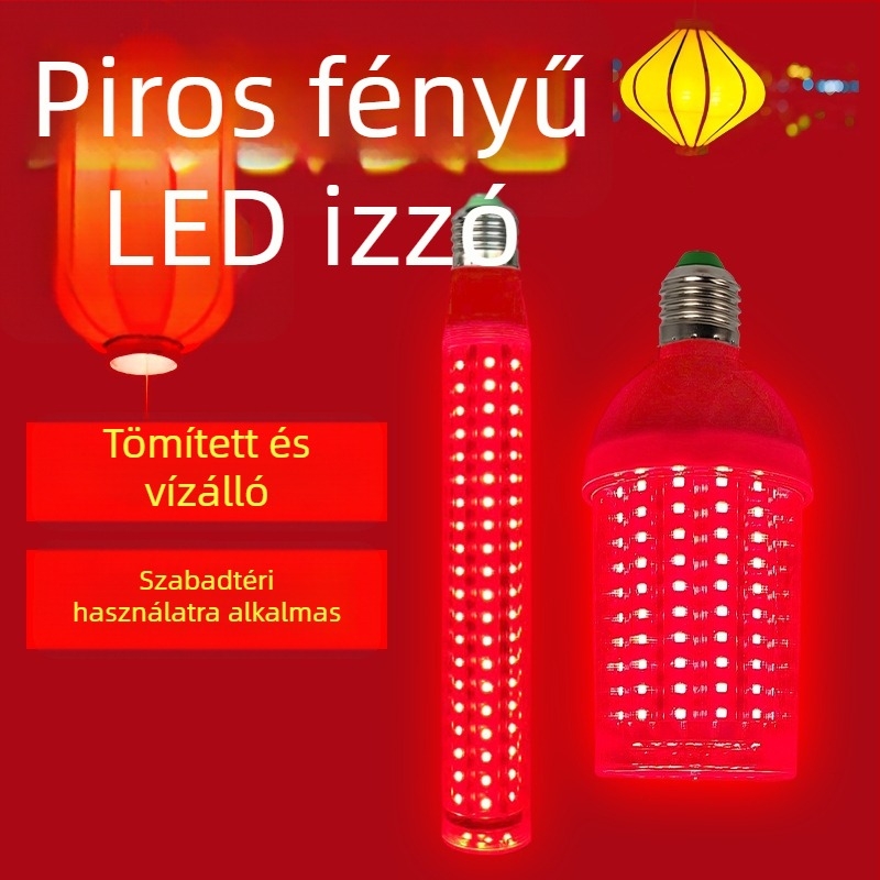 Kültéri vízálló LED lámpa kukoricaszerű dizájnnal, kert- és tájdecorációhoz