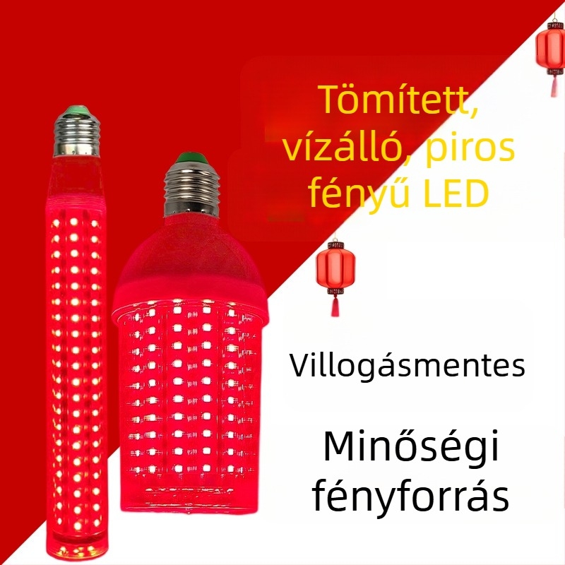 Kültéri vízálló LED lámpa kukoricaszerű dizájnnal, kert- és tájdecorációhoz